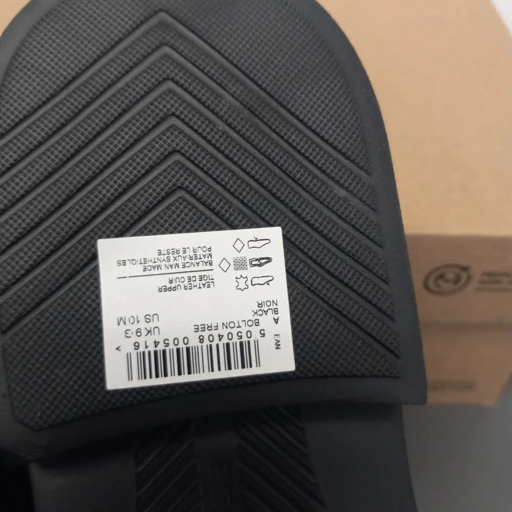 Clarks Men's size 10 Bolton Free Black Leather Bostonian